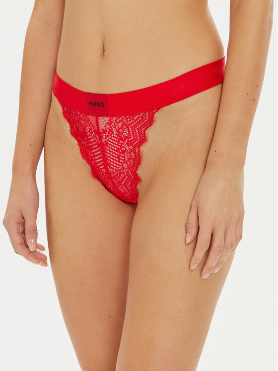 

Классические женские трусы 50502787 Hugo, красный