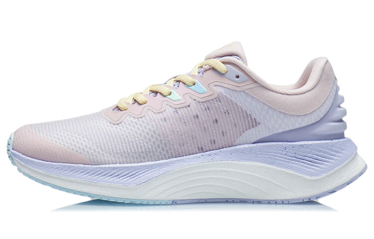 

Кроссовки женские YueYing Low-top персиково-розовый/фиолетовый Lining