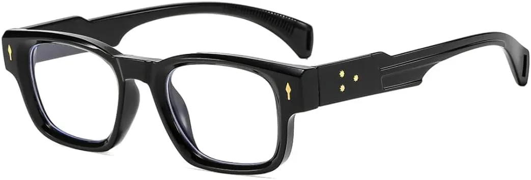 

Солнцезащитные очки с защитой UV400 | Rivets Punk Blue Gradient | для женщин и мужчин, для занятий спортом на открытом воздухе и вождения DSVIGF, Black White