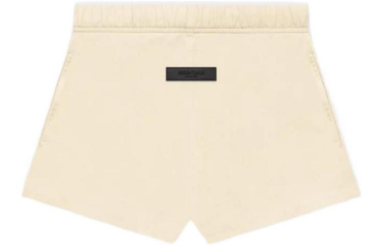 

Повседневные шорты женские цвета яичной скорлупы белого цвета Fear Of God Essentials