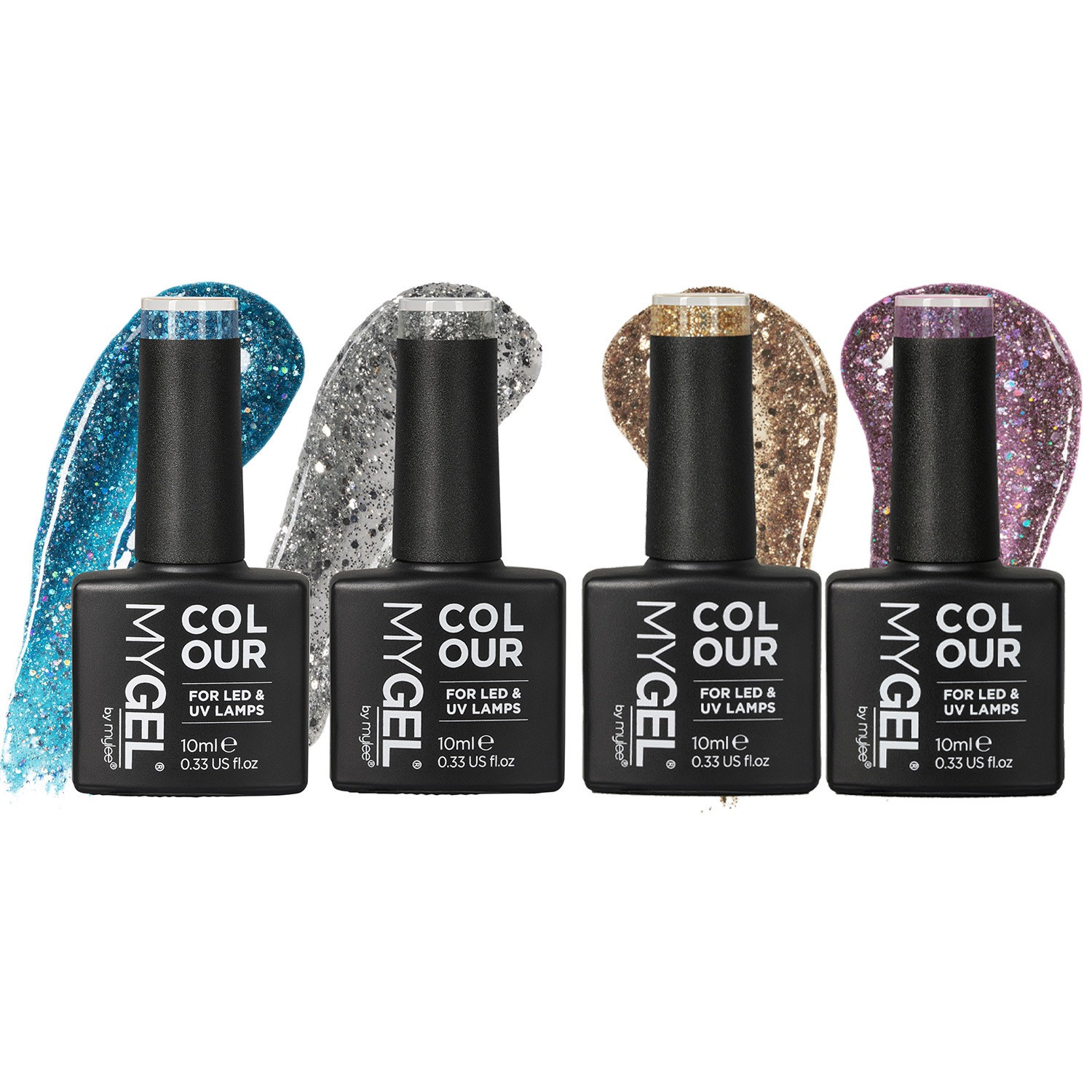 

Лак для ногтей mygel glitterati gel-nagellack-set Mylee, объем 40 мл