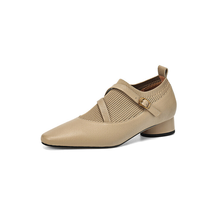 

Туфли женские повседневные Women's Casual Shoes Women's Qiaoliner, цвет Apricot