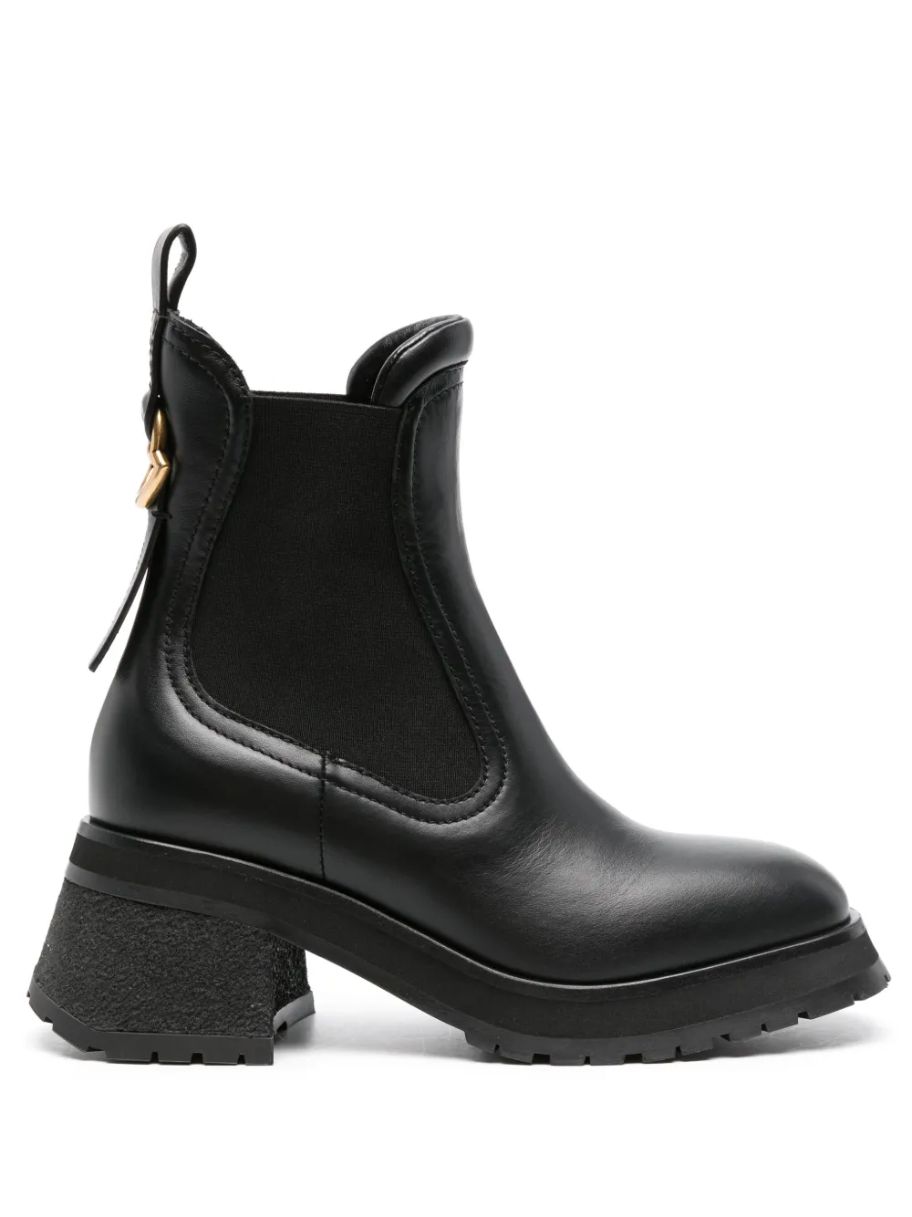 Ботинки челси Gigi 70 MONCLER, черный