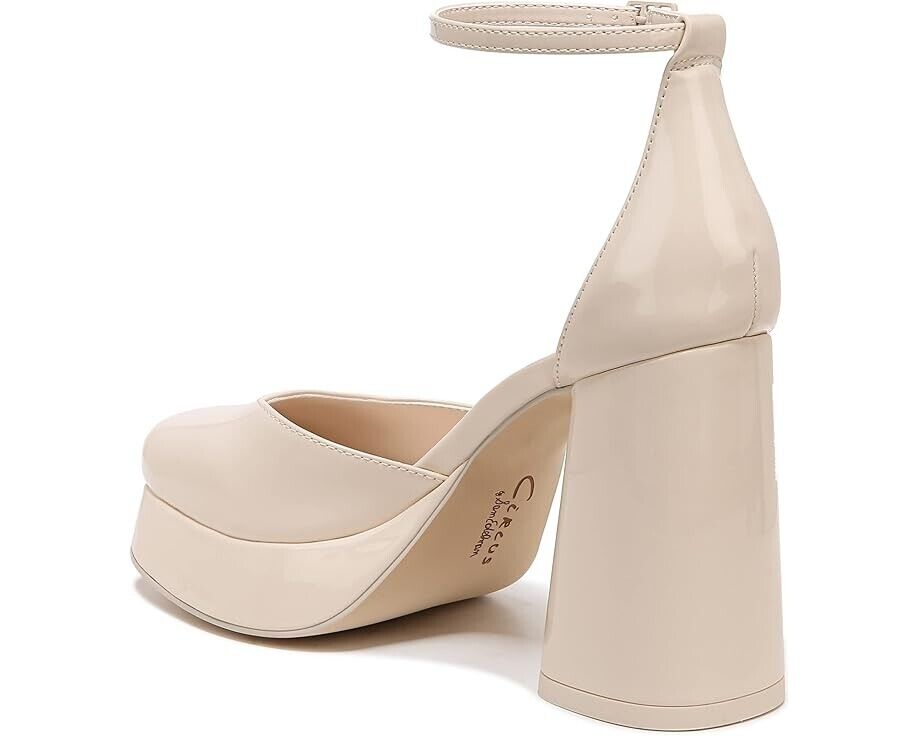Туфли-лодочки Sam Edelman Rosa I5413S1900 Женские 10 Ваниль Платформа FZP162, бежевый — фото 4