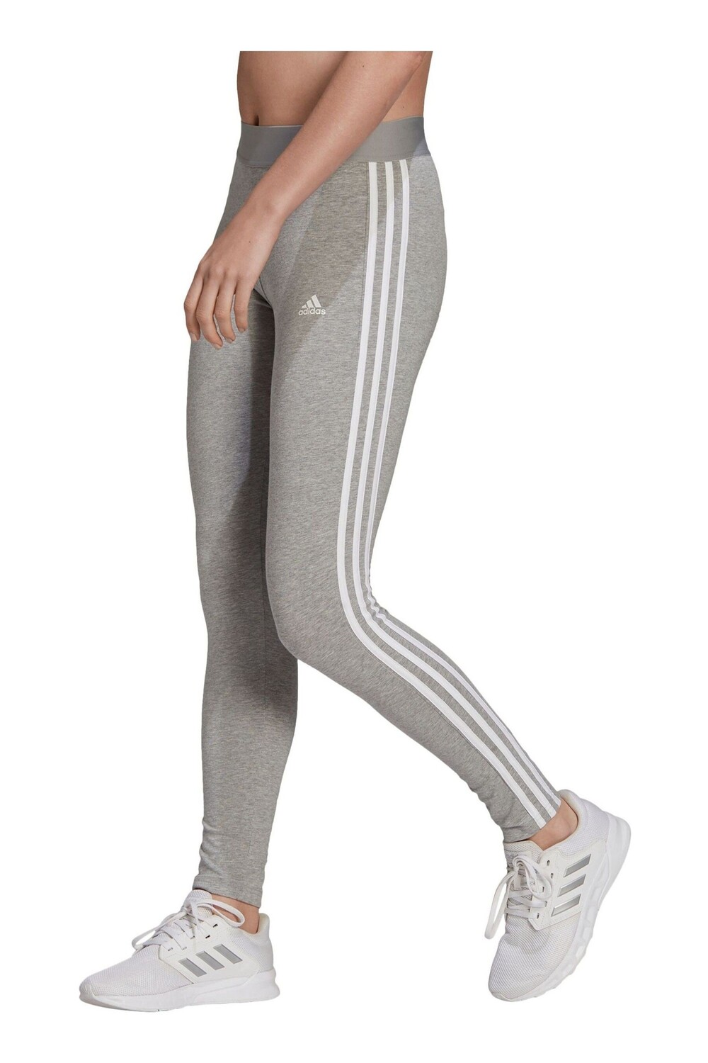 

Леггинсы с 3 полосками adidas, белый