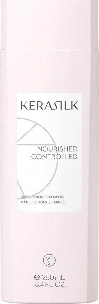 Goldwell Kerasilk Smoothing Shampoo, Разглаживающий шампунь с биомиметическим шелком и маслом ши, 250 мл — фото 2
