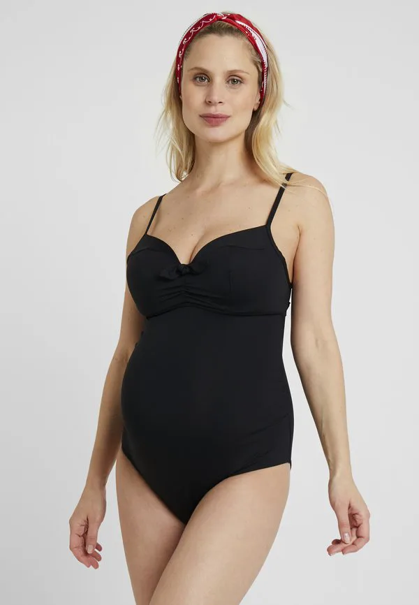 

Цельный купальник для беременных Cache Coeur, Black, Черный, Цельный купальник для беременных Cache Coeur, Black