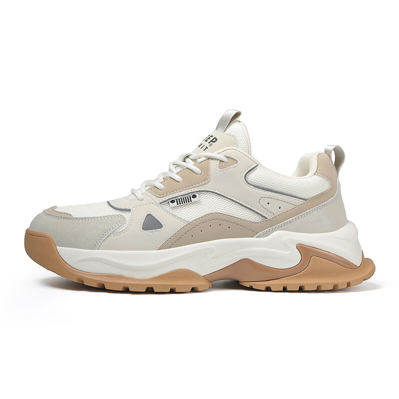 

Кроссовки JEEP SPIRIT Lifestyle Shoes Men Low-top Beige, белый