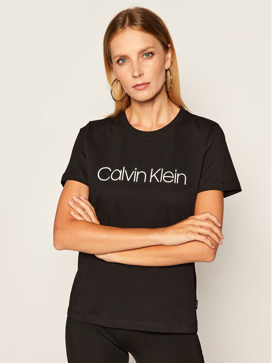 

Футболка стандартного кроя Calvin Klein, черный