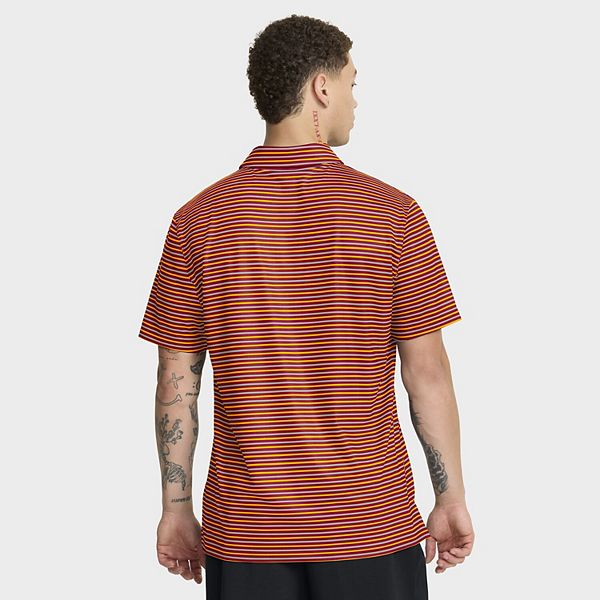Мужская кардинальная футболка-поло USC Trojans 2025 Coaches Premium Tour Stripe Dri-FIT Nike — фото 3