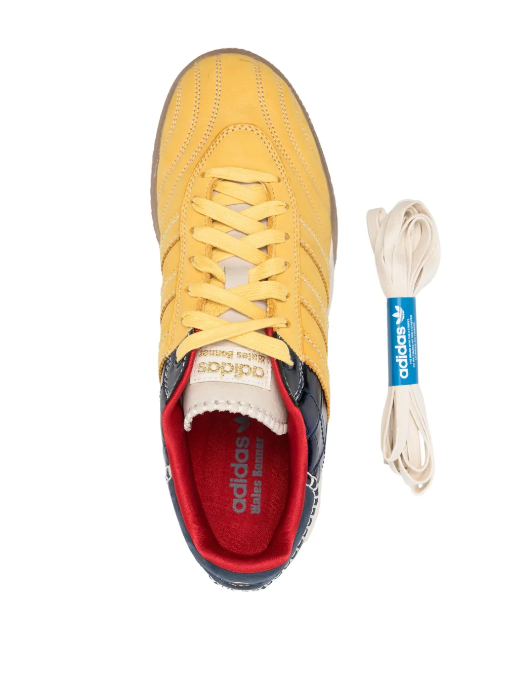 Кроссовки Samba adidas, желтый — фото 4