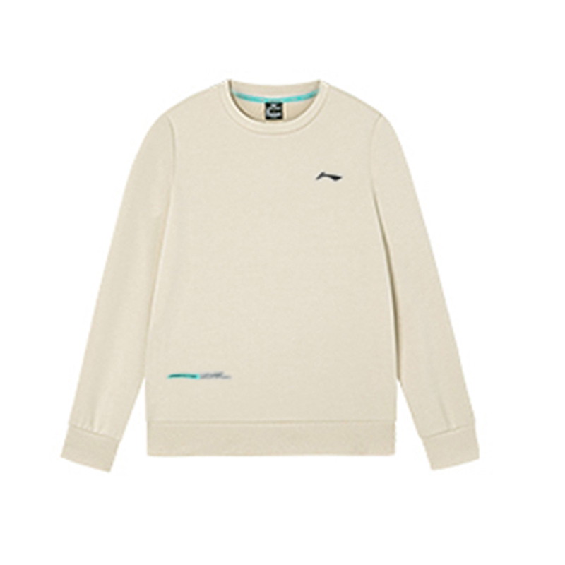 

Свитшот мужской цвета экрю LINING, Ecru