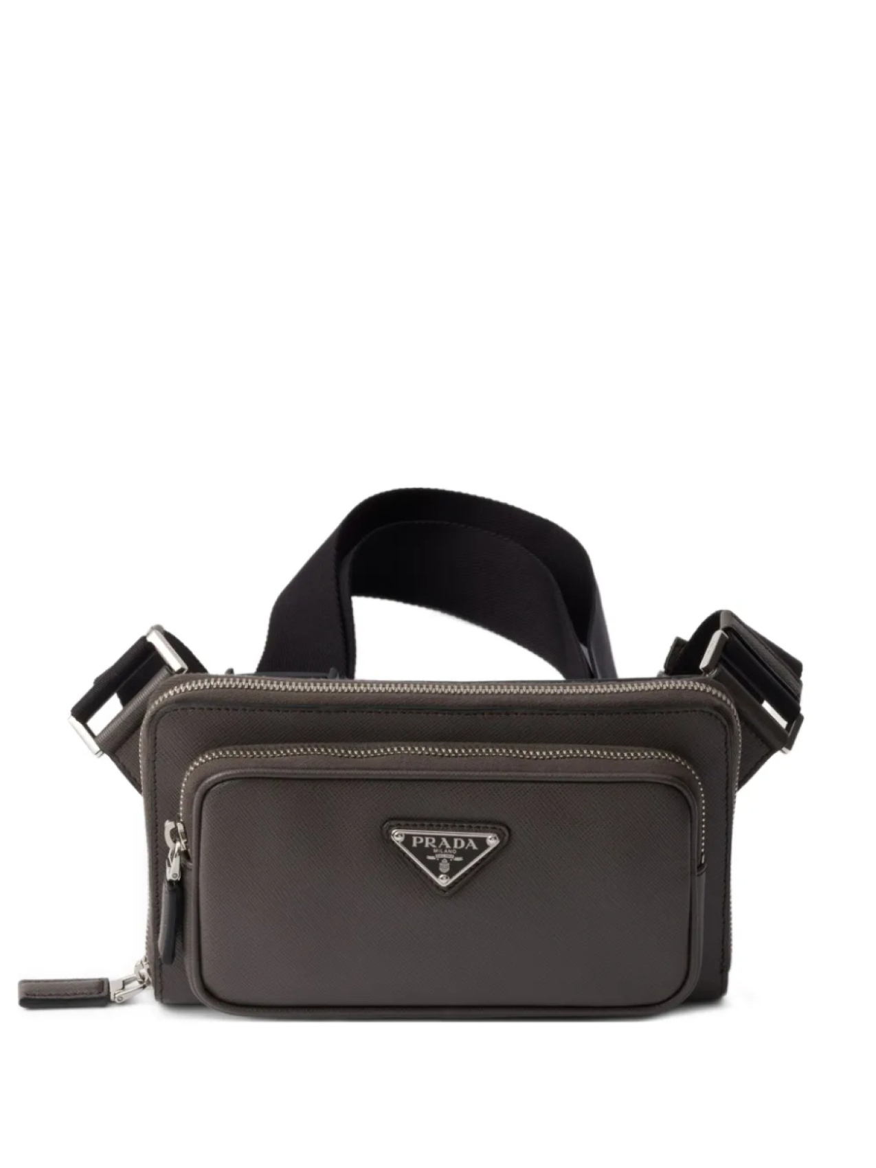 

Prada поясная сумка Re-Nylon, серый