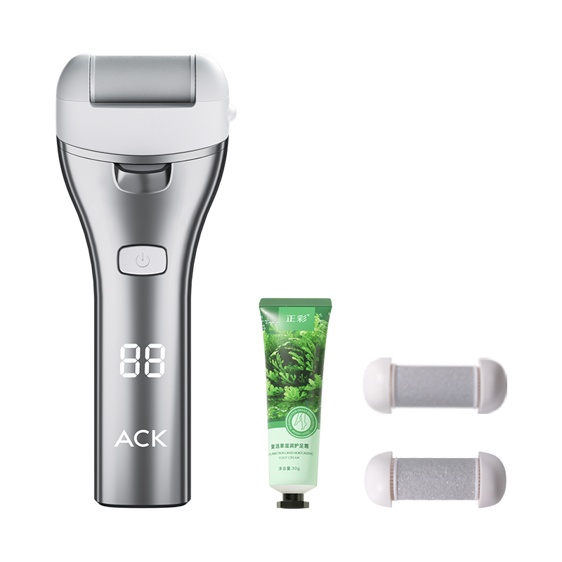 

Электрическая пилка для педикюра удаляет натоптыши, зарядная, скребок и выравниватель для стоп с автоматической машинкой для педикюра MJ 2G ACK, Rechargeable washed [серебряный] + grinding head*3