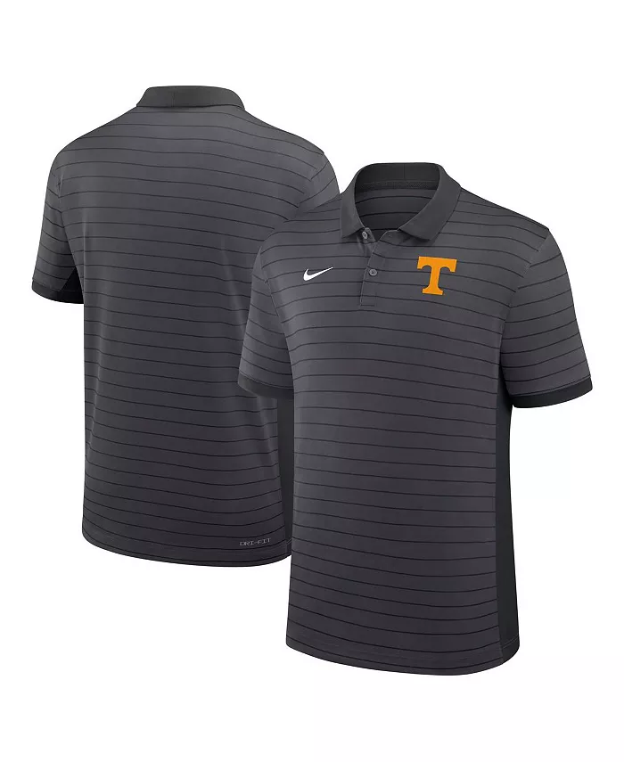 

Мужская серая поло-рубашка Tennessee Volunteers 2025 Early Season Coaches Sideline Victory Stripe Performance Nike