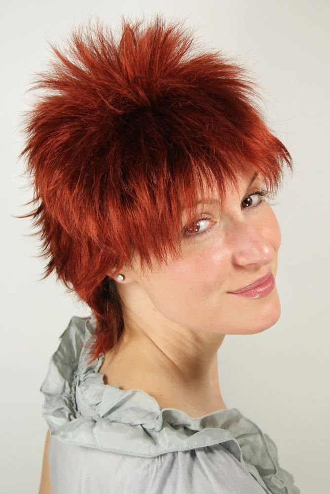 Короткий парик WIG ME UP «Красный дерзкий 80-е» 25 см Wig Me Up — фото 2