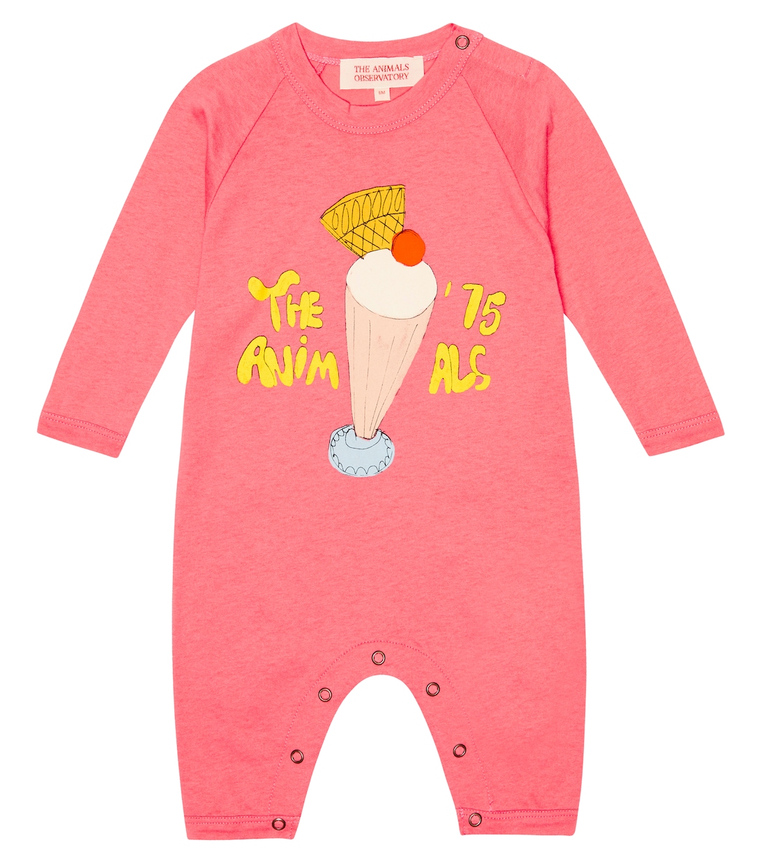

Комбинезон с принтом Сова The Animals Observatory, Pink_Ice Cream