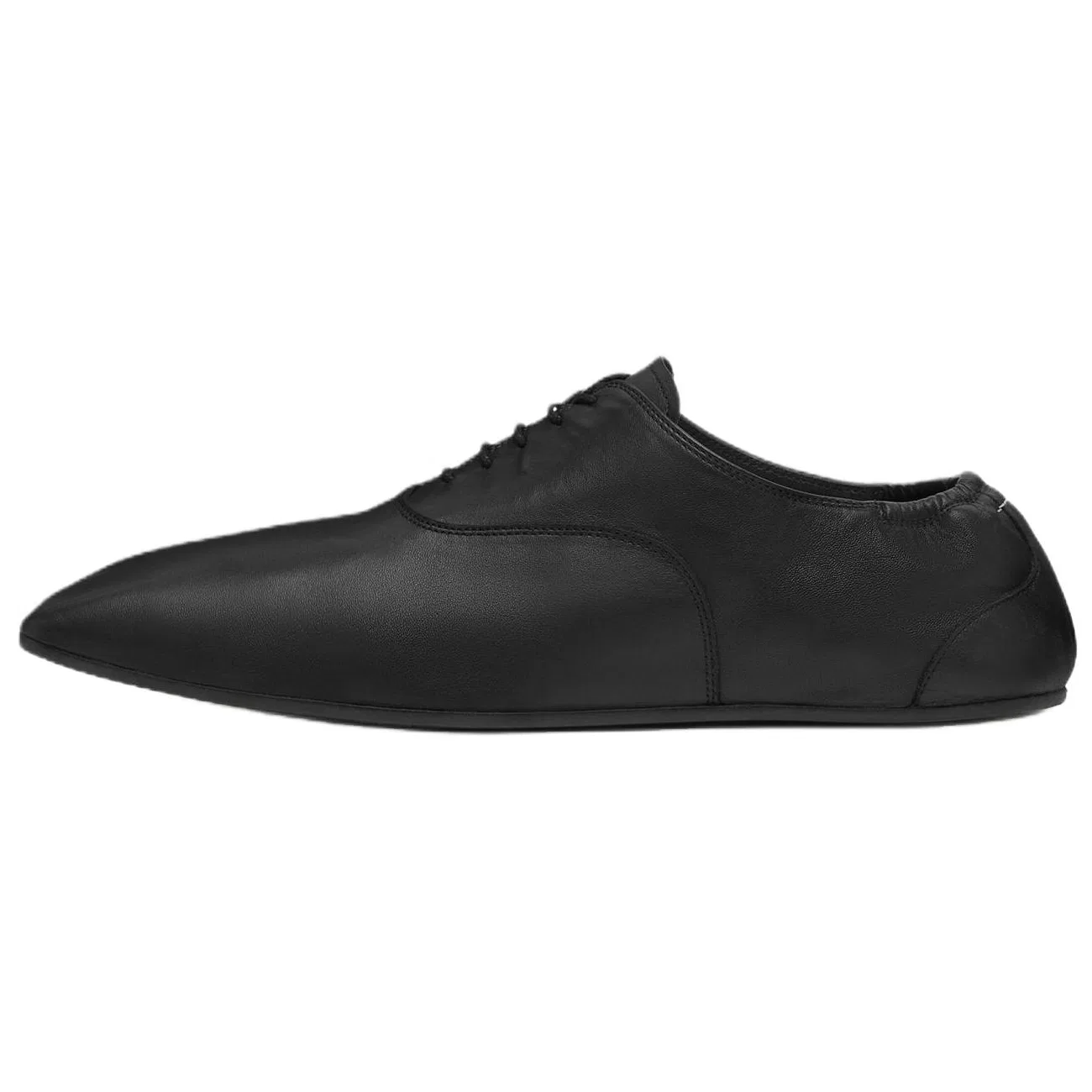 Casual кожаные туфли TRAVEL MM6 Maison Margiela черные