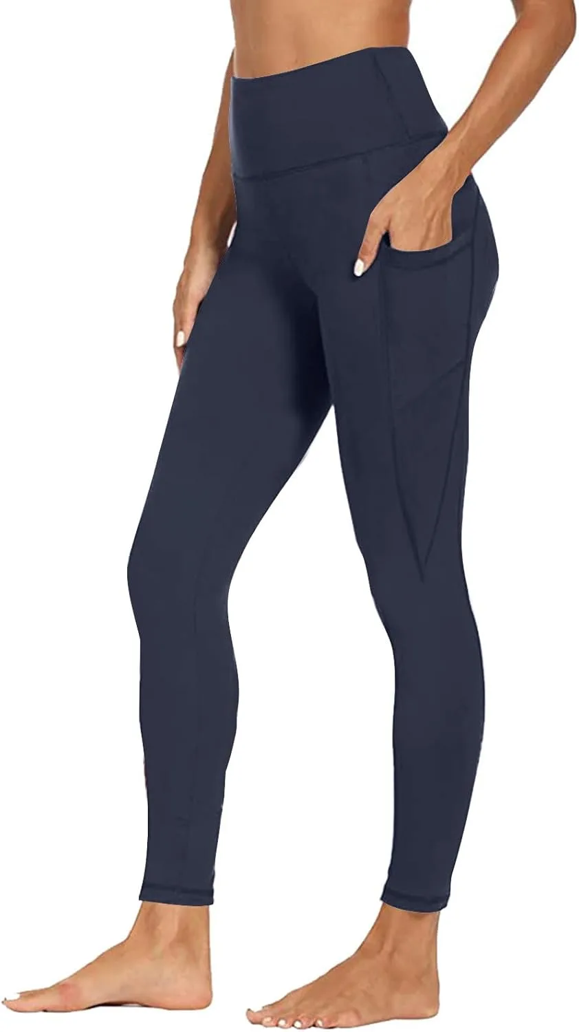 

Женские леггинсы High Waist с карманами для йоги и тренировок