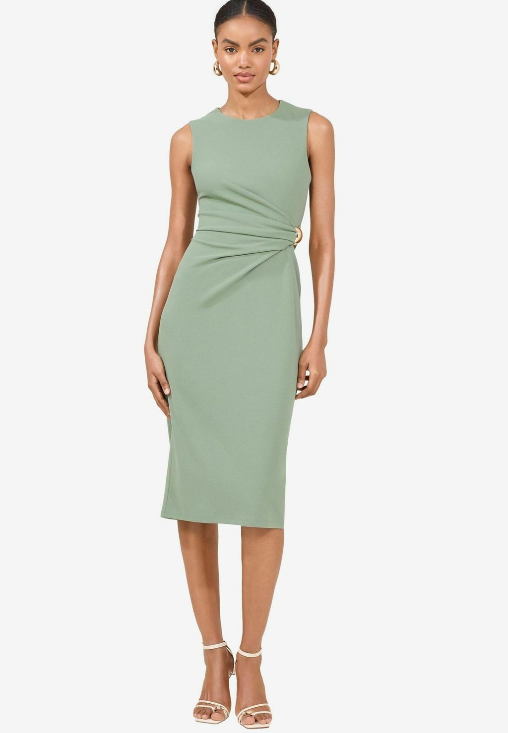 

Платье-трансформер SLEEVELESS HARDWARE DETAIL MIDI Lipsy, зеленый