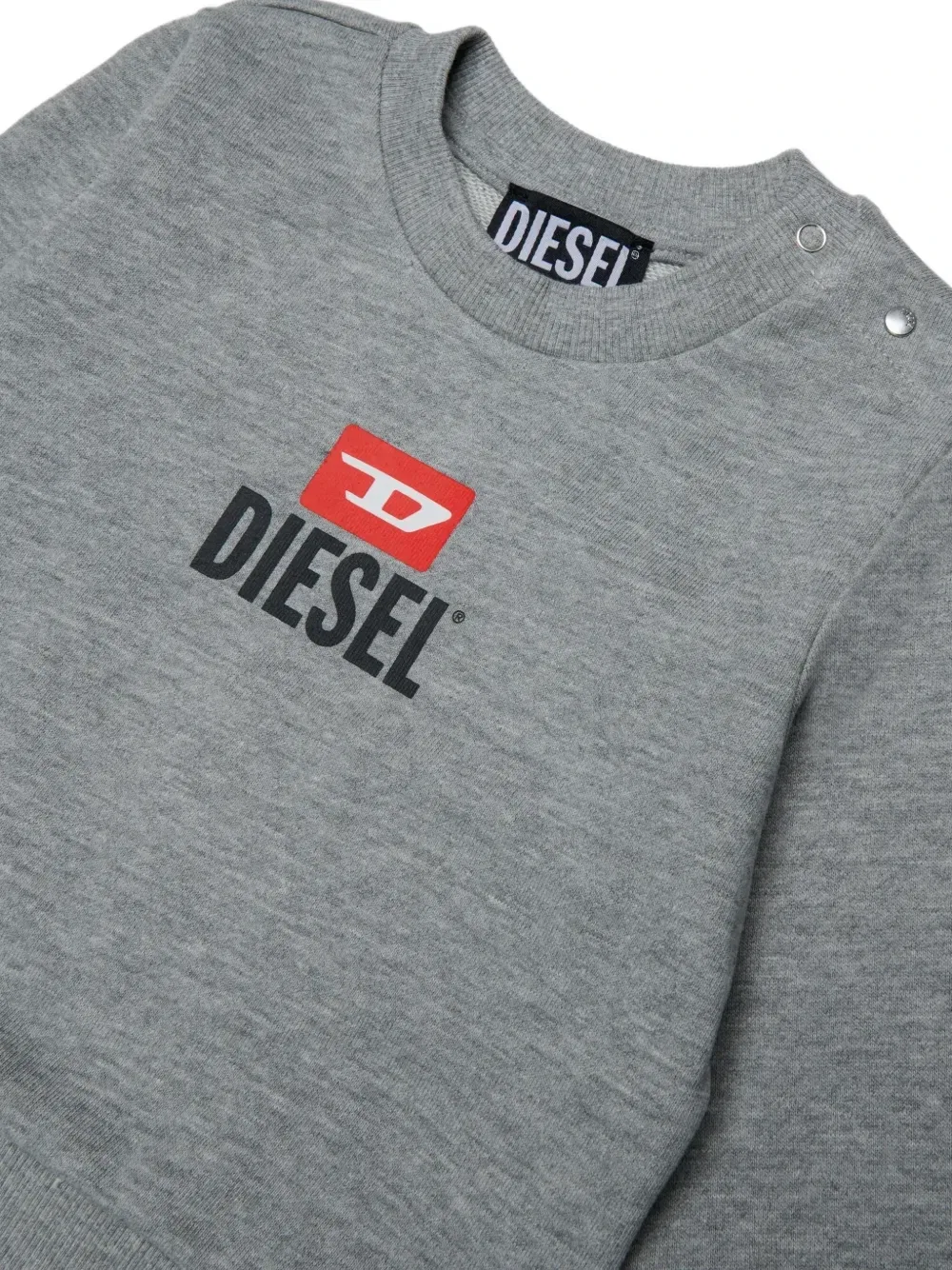 Спортивный костюм с круглым вырезом Diesel Kids, серый — фото 3