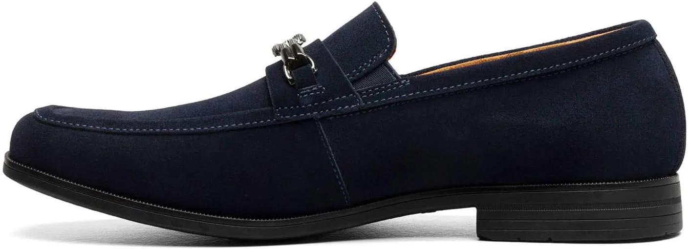Мужские лоферы STACY ADAMS Ravelle Moc Toe Bit, темно-синий — фото 4