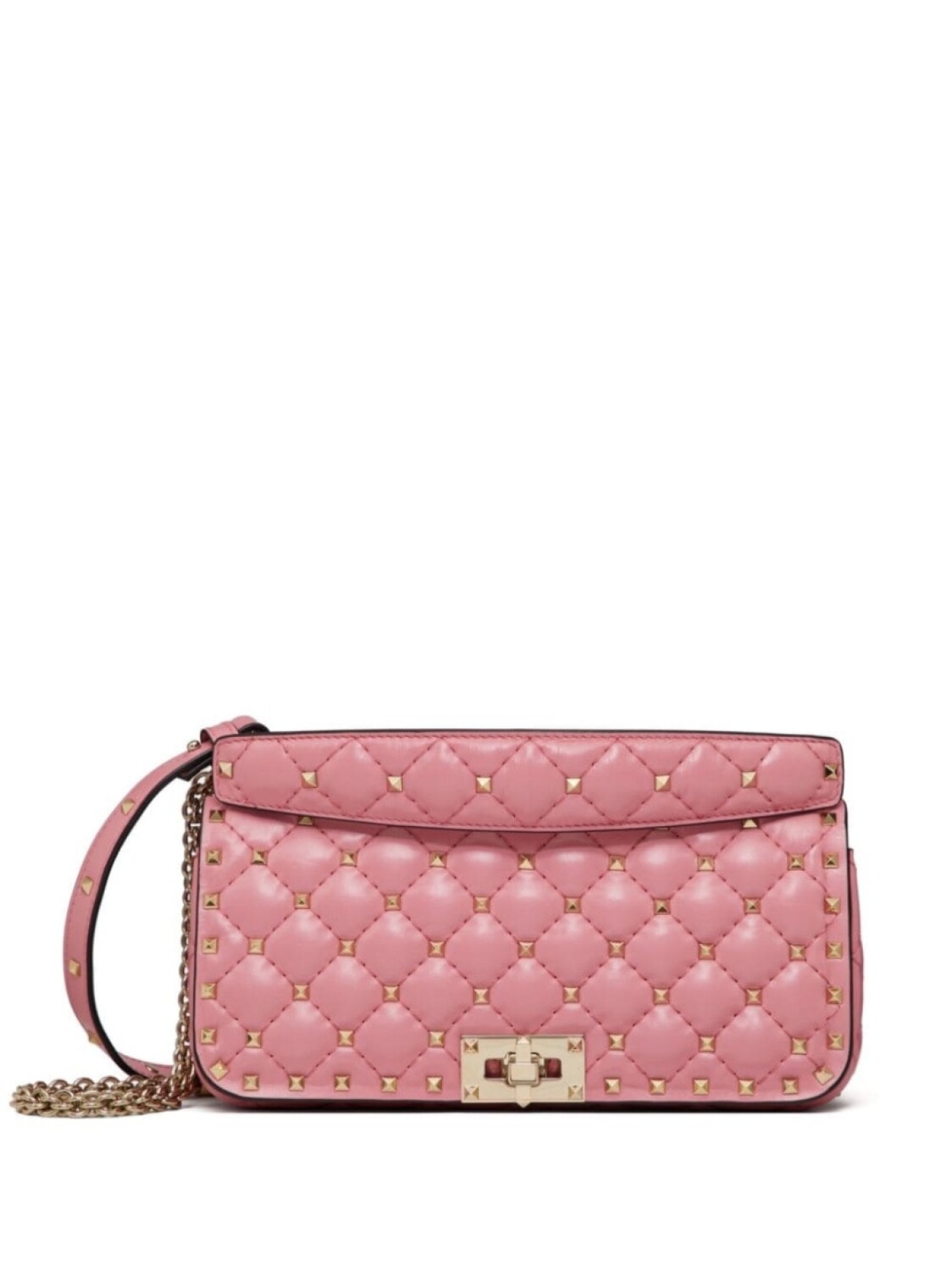

Valentino Garavani сумка на плечо с декором Rockstud, розовый