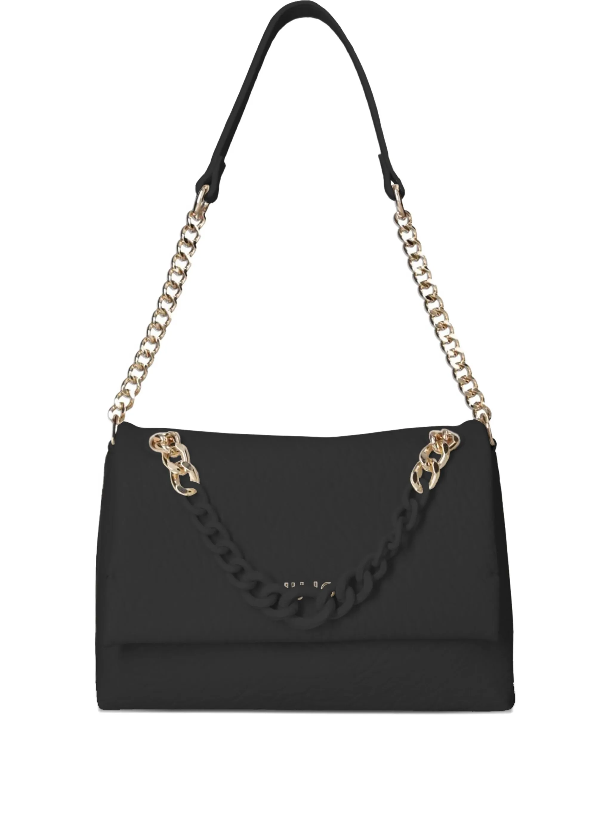 

Сумка через плечо с логотипом среднего размера Liu Jo, черный