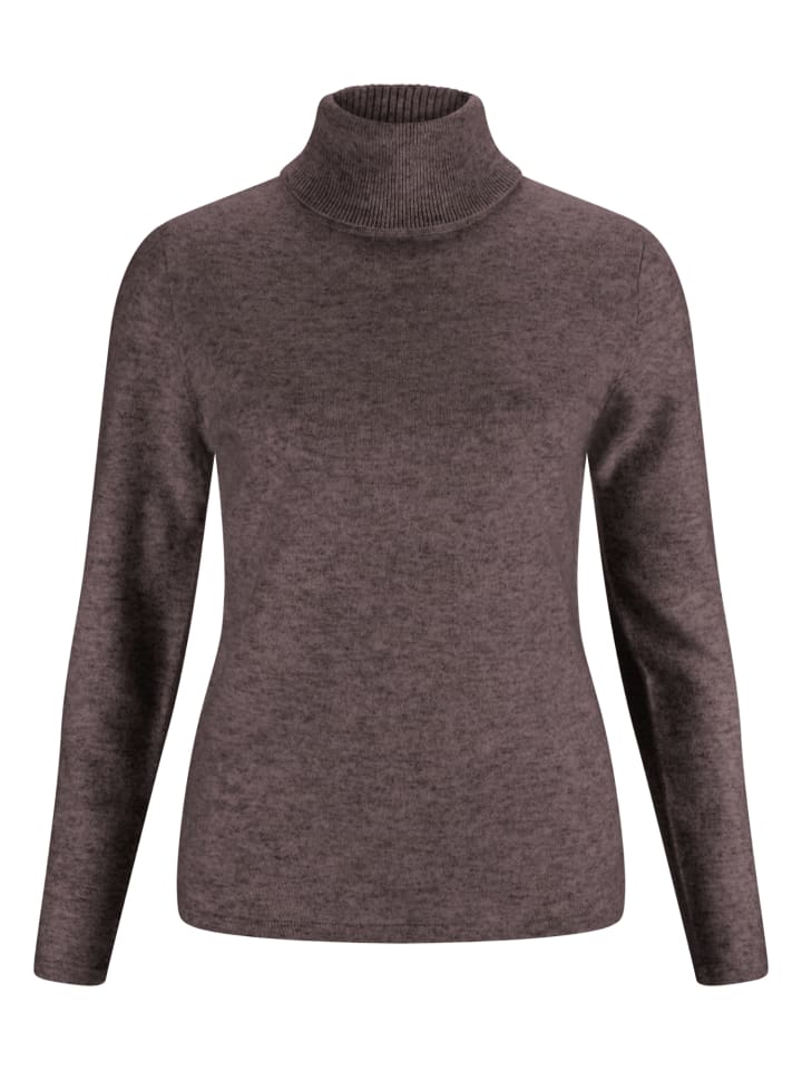 

Водолазка цвета серо-коричневый меланж CASH-MERE.CH