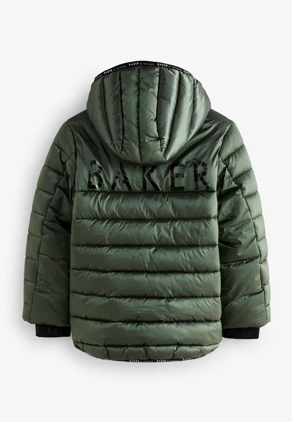 Зимняя куртка стандартного кроя Baker By Ted Baker, Khaki Green — фото 3