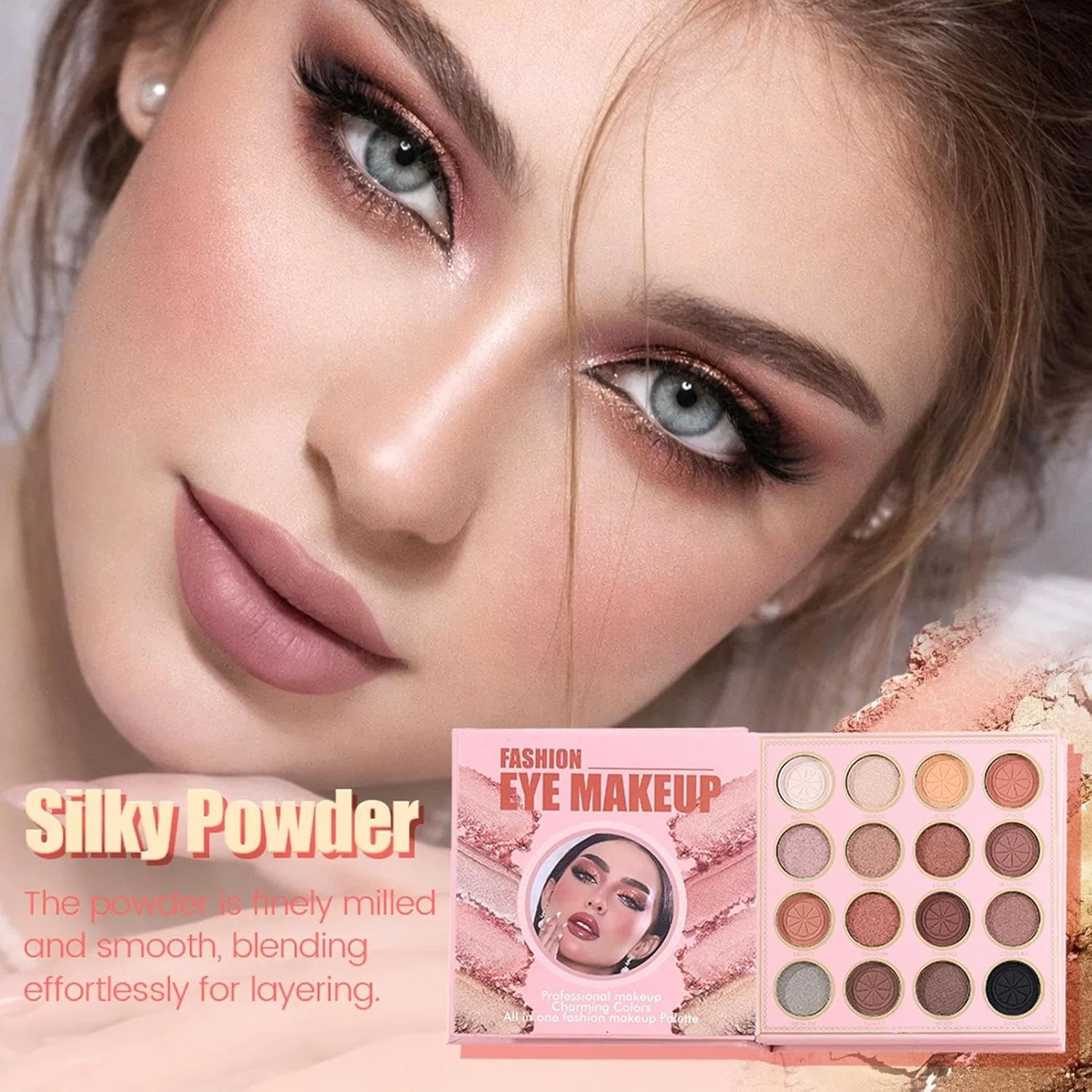 Палитра для макияжа Makeup Book Palette Highlighters & Luminizers 20x1.2g+9x2.5g+10x4g — фото 4