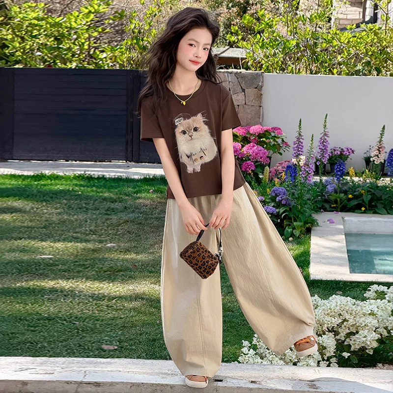 Детская спортивная одежда Casual с круглым вырезом Disney, Khaki — фото 4
