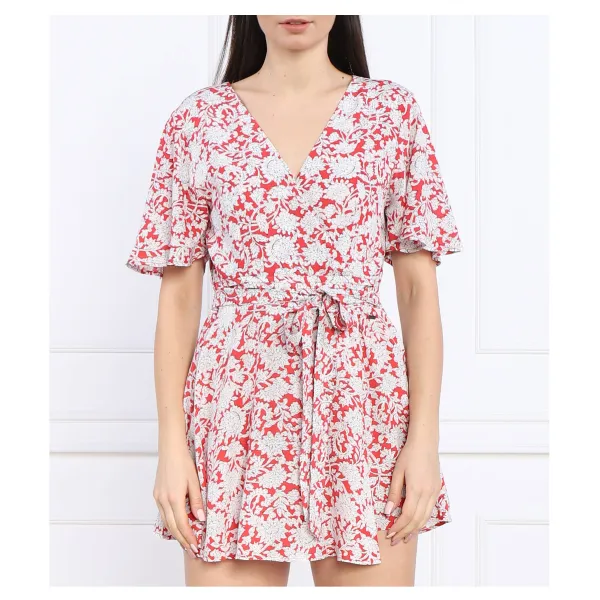 

Берилловое платье Pepe Jeans London, красный