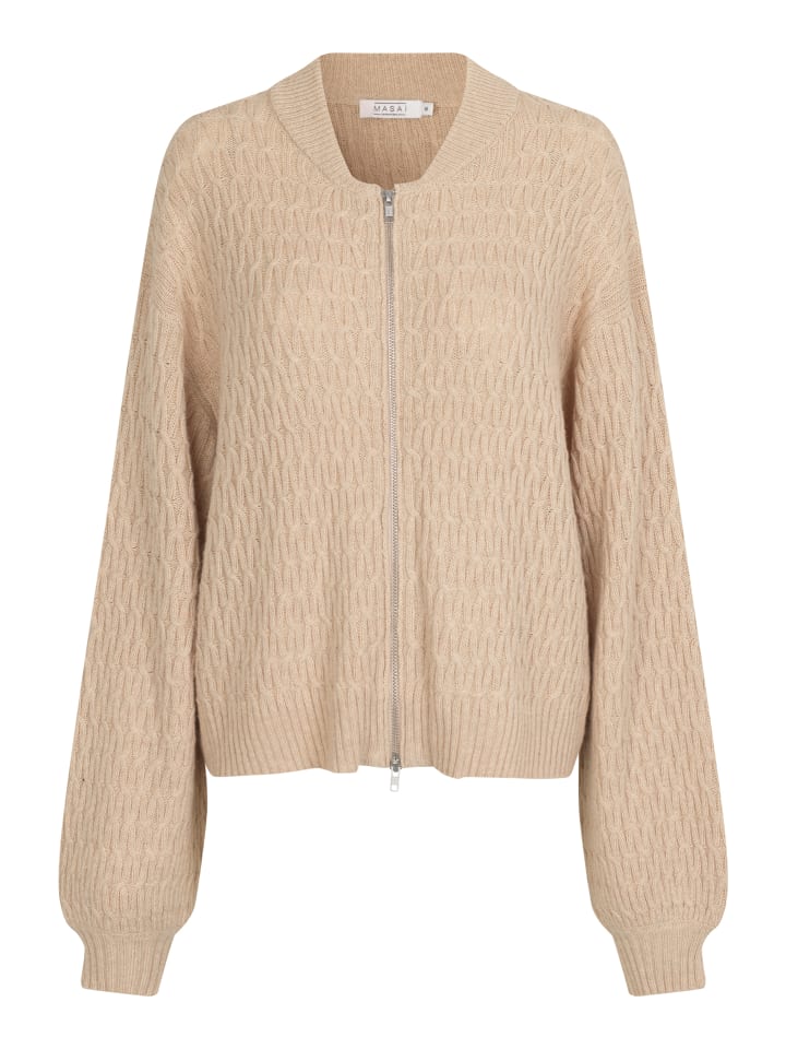 

Кардиган MASAI Strickjacke MaLux, цвет l beige mel