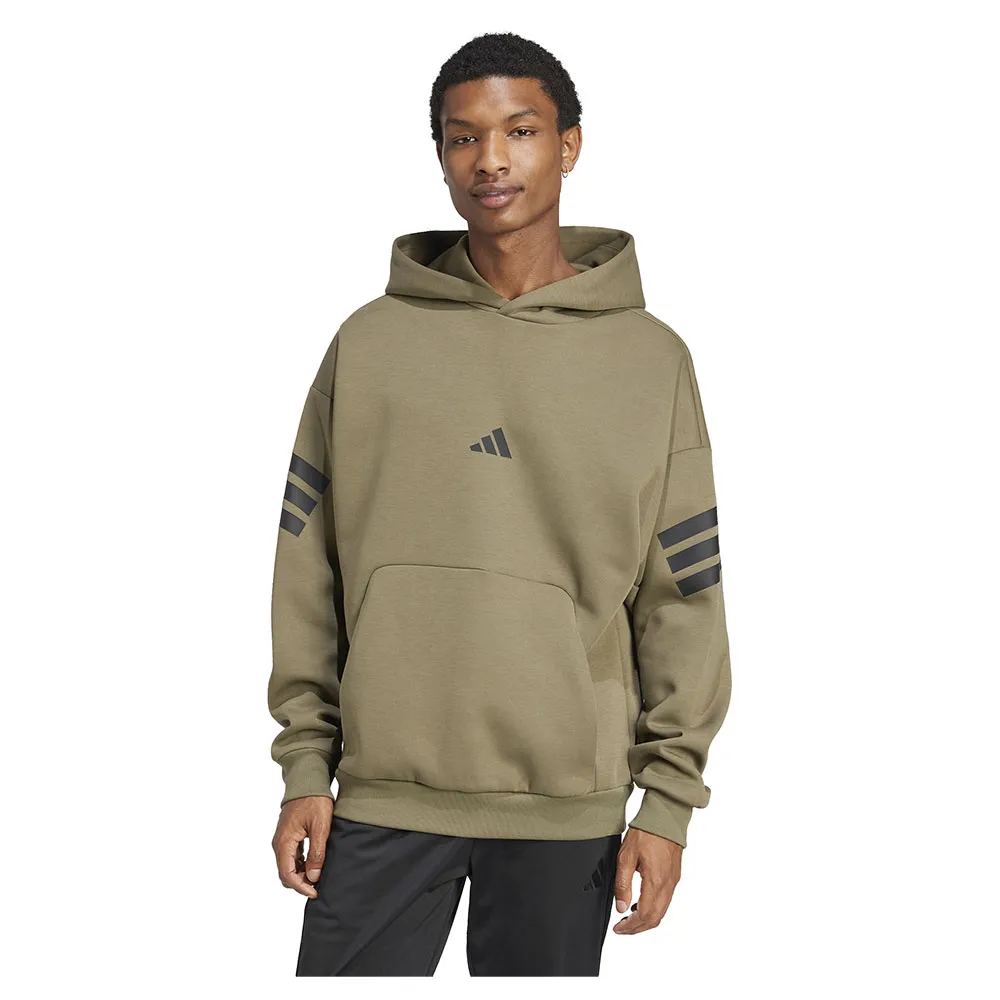 

Худи adidas Future Icons 3 Stripes, зеленый