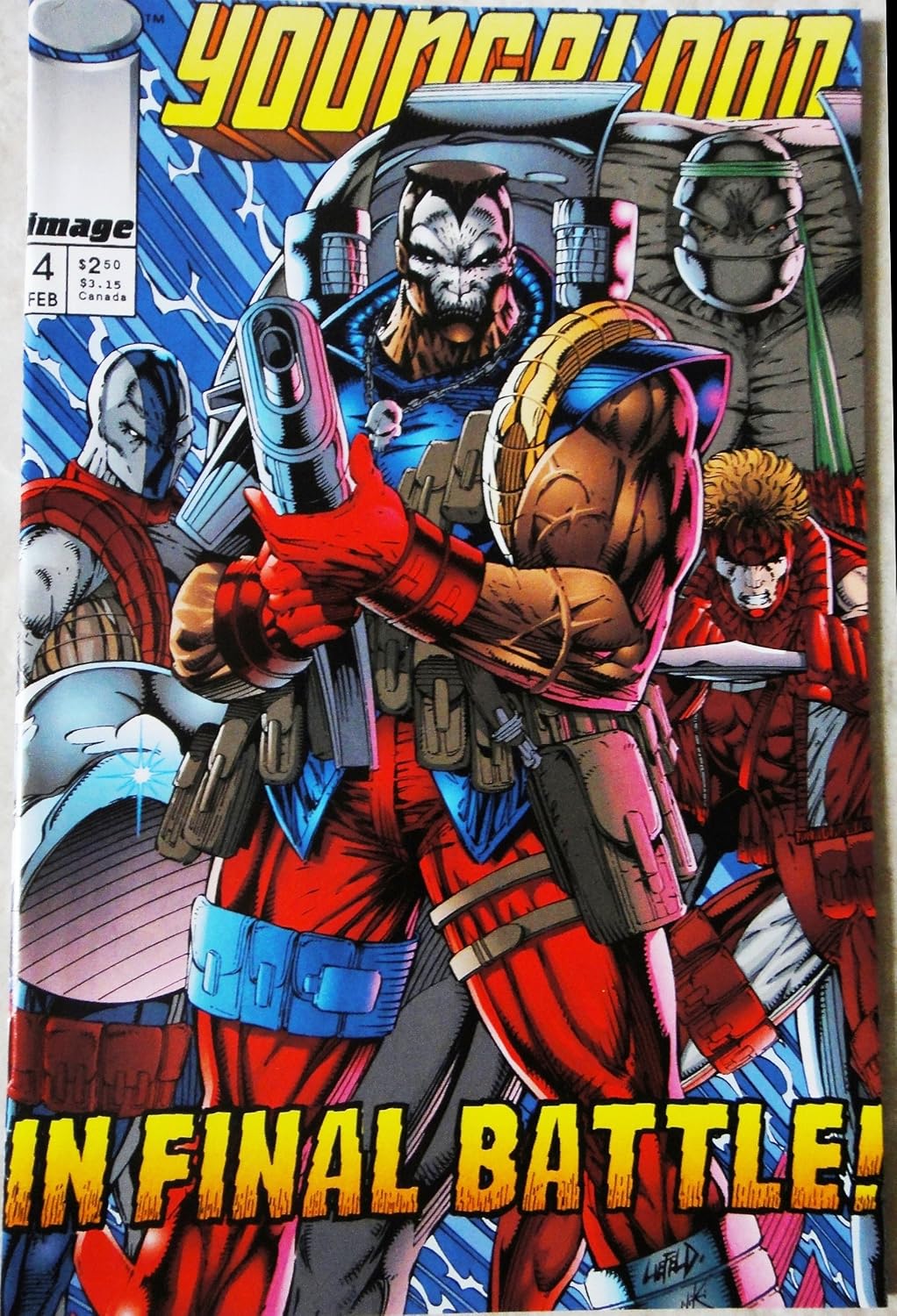 

Youngblood (In Final Battle) #4. February 1993. First Printing (Image Comics)