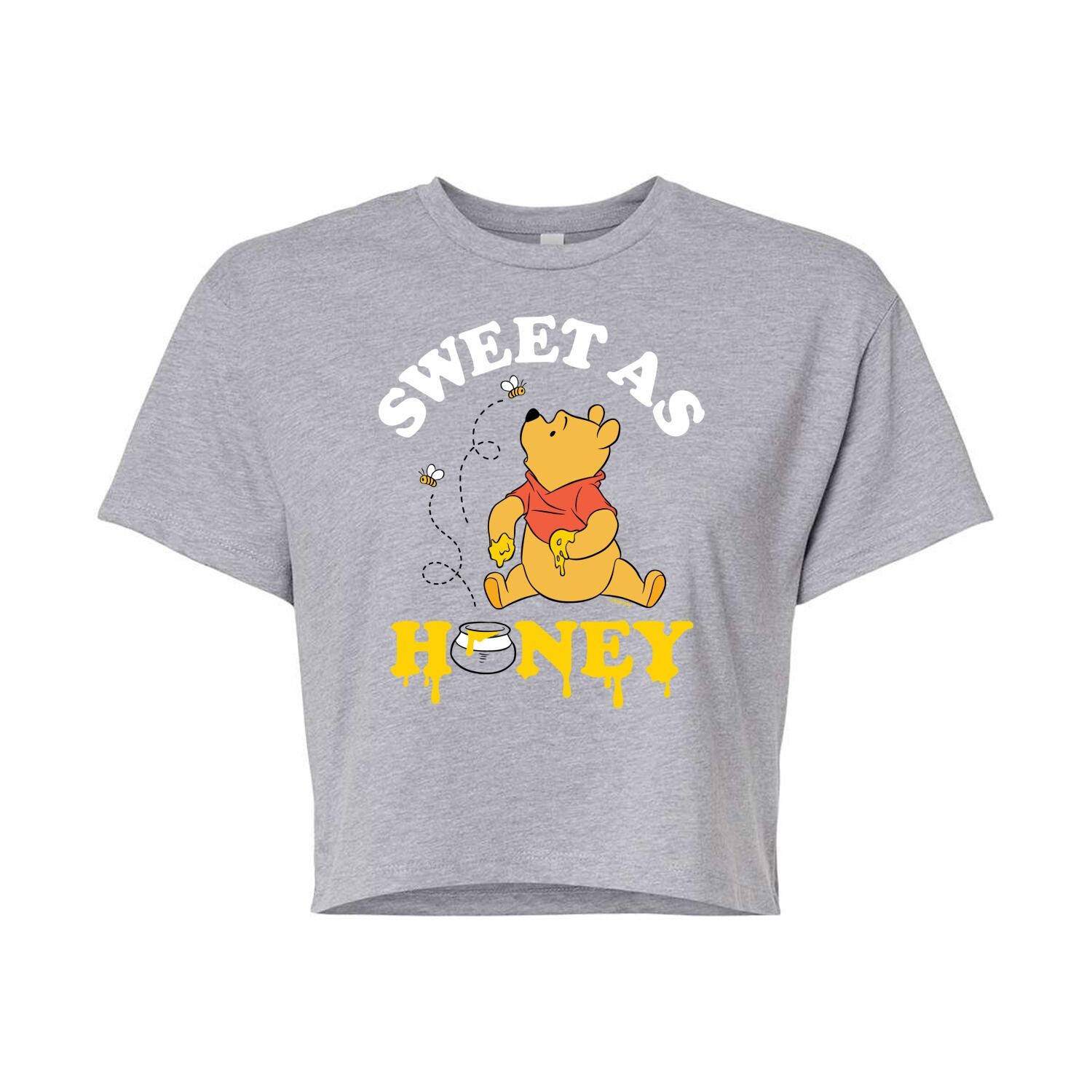 

Укороченная футболка с рисунком медового цвета Disney's Winnie The Juniors Disney