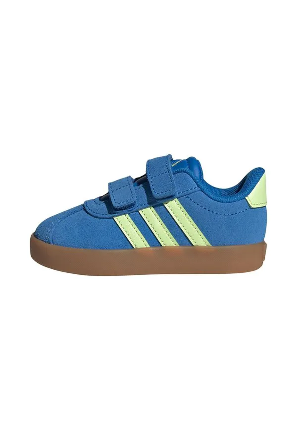 Детские кроссовки vl court 3.0 Adidas Sportswear, Bright Royal Pulse Lime Gum