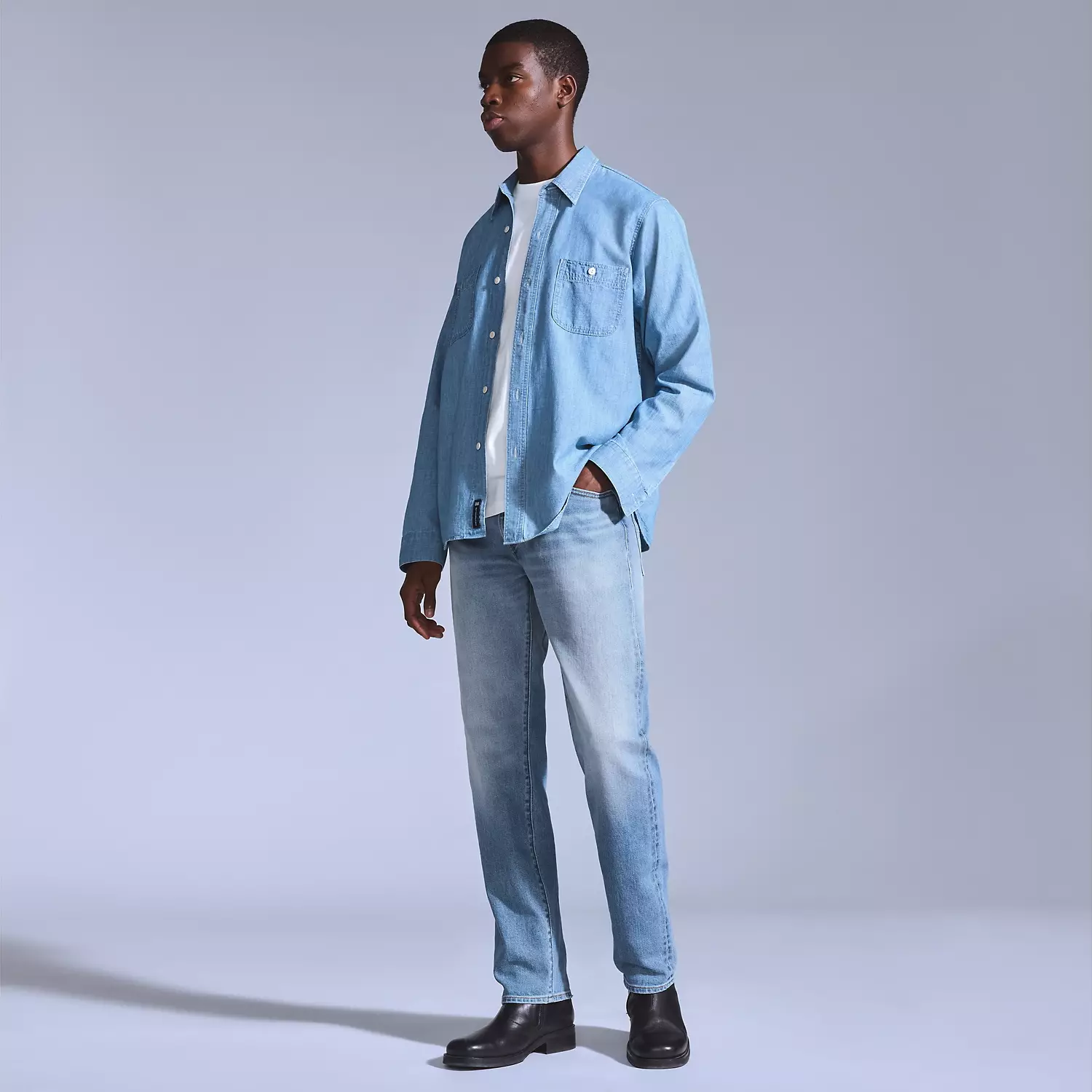 

502 Зауженные мужские джинсы Levi's, цвет Jetty - Medium Wash