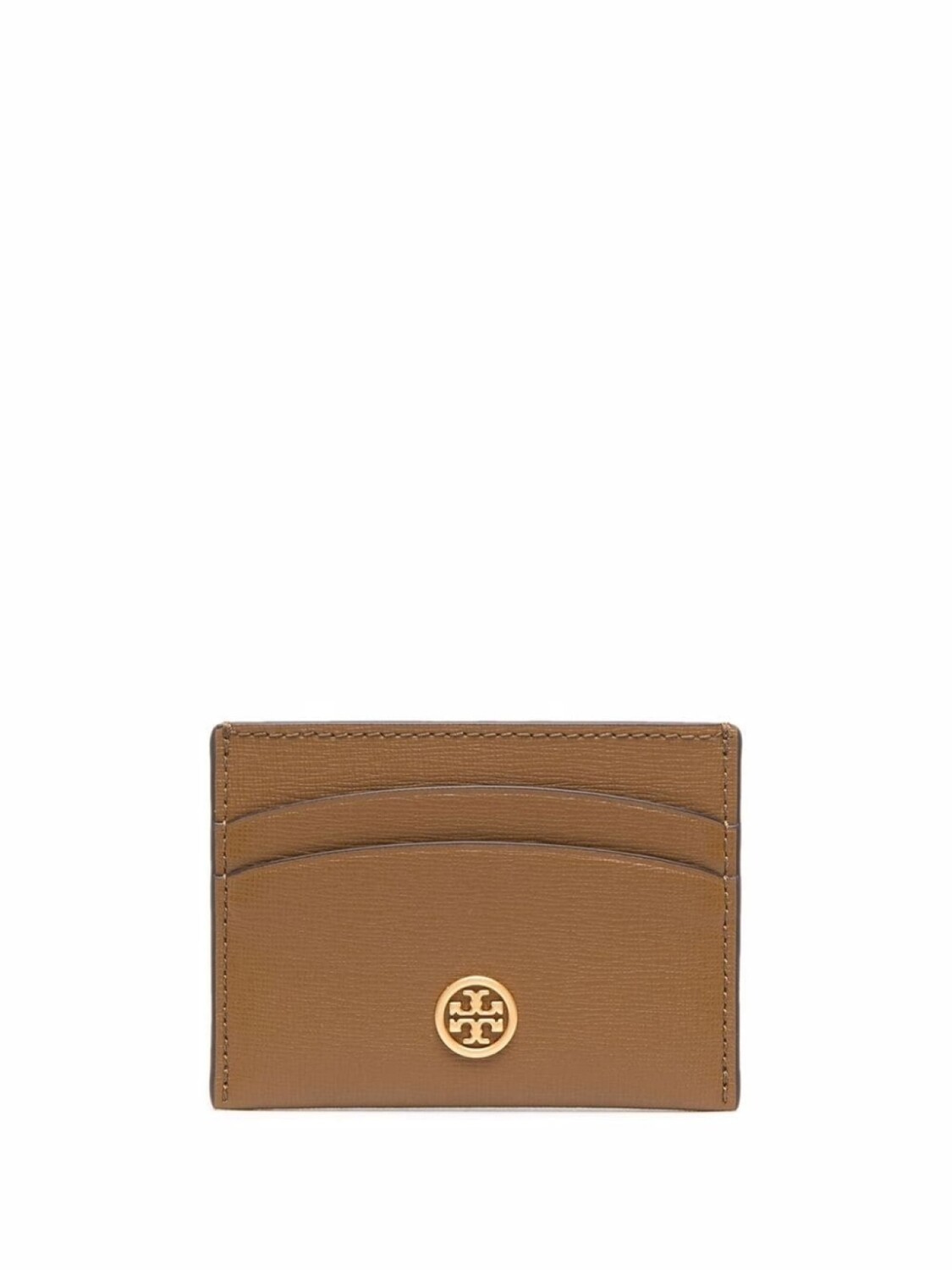 

Tory Burch картхолдер Kira с логотипом, коричневый