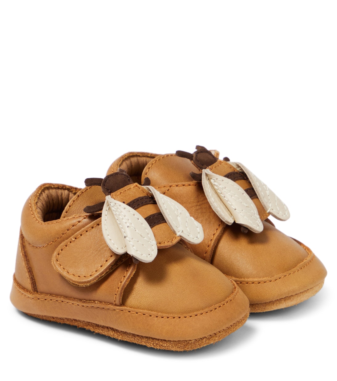 

Кожаные туфли Baby Niek Donsje, Camel Classic