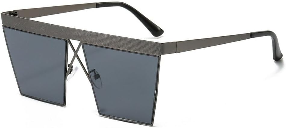 

Модные солнцезащитные очки-маски для женщин и мужчин, полуоблегающие, с градиентными линзами из поликарбоната и металлической оправой, защита от ультрафиолета UV400 HVTVTLA, C4