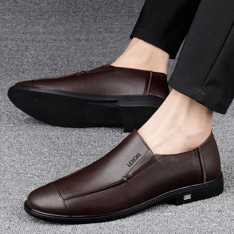 LEXON Мужские повседневные туфли Men's Low top Brown, коричневый, цвет Brown — фото 4