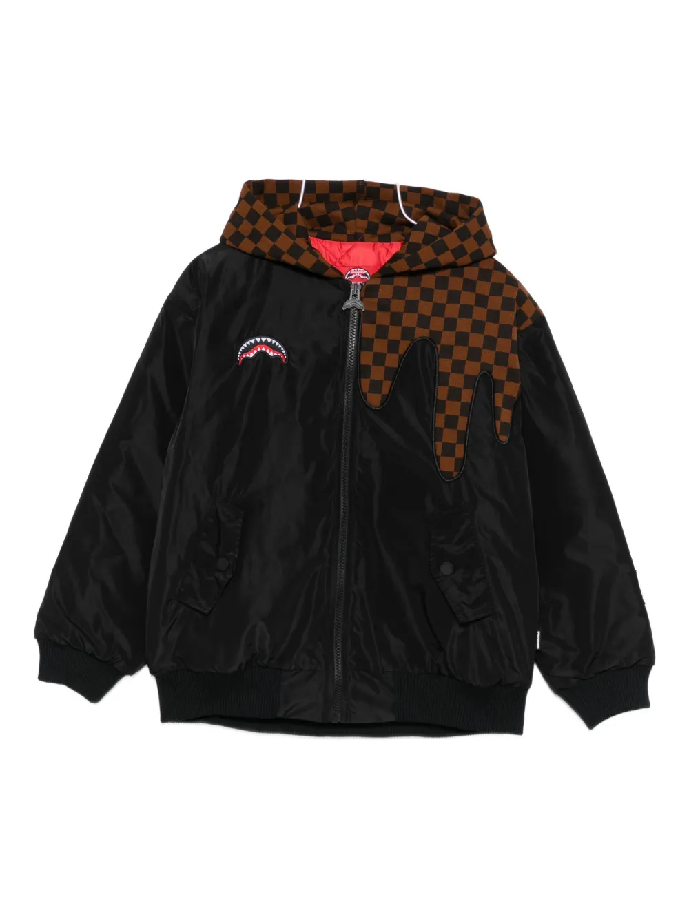 

Бомбер на молнии Sprayground Kid, черный