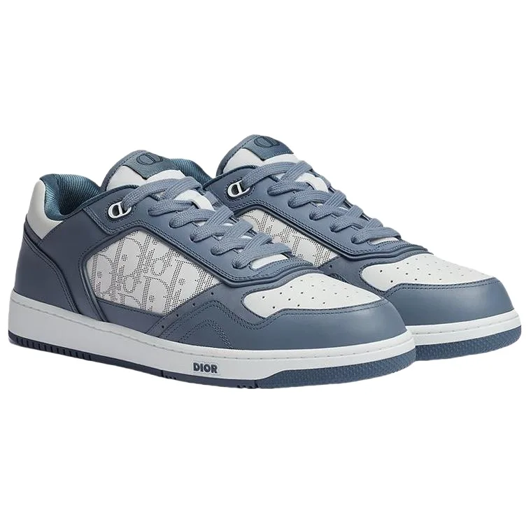 DIOR Кроссовки для скейтбординга B27 Uptown Low Top мужские синие — фото 4