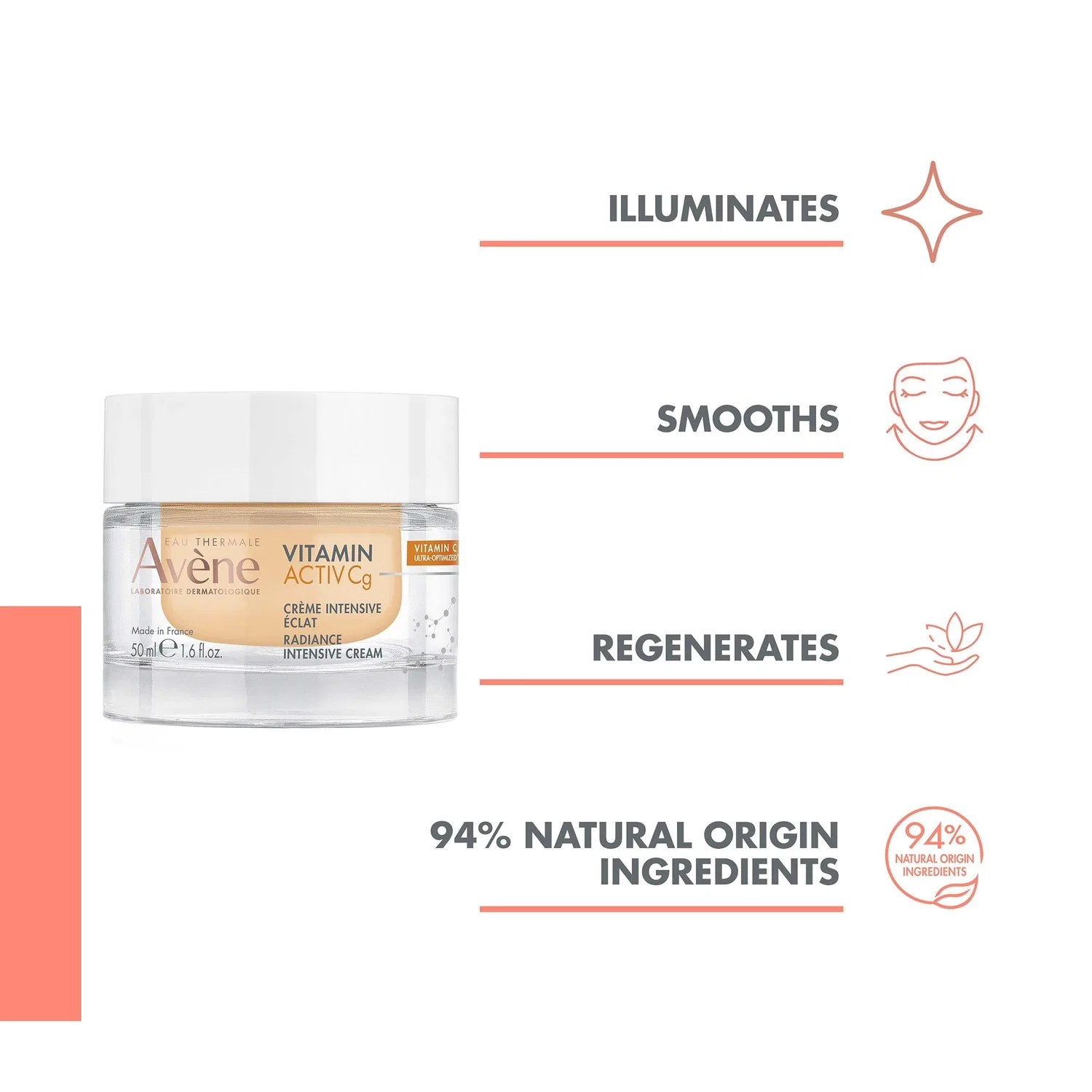 Интенсивный крем для сияния кожи Vitamin Activ CG Radiance, 50 мл Avène — фото 4