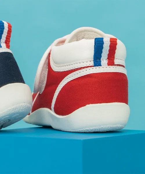 Детские кроссовки Le Coq Sportif LCS ARLES красные — фото 4