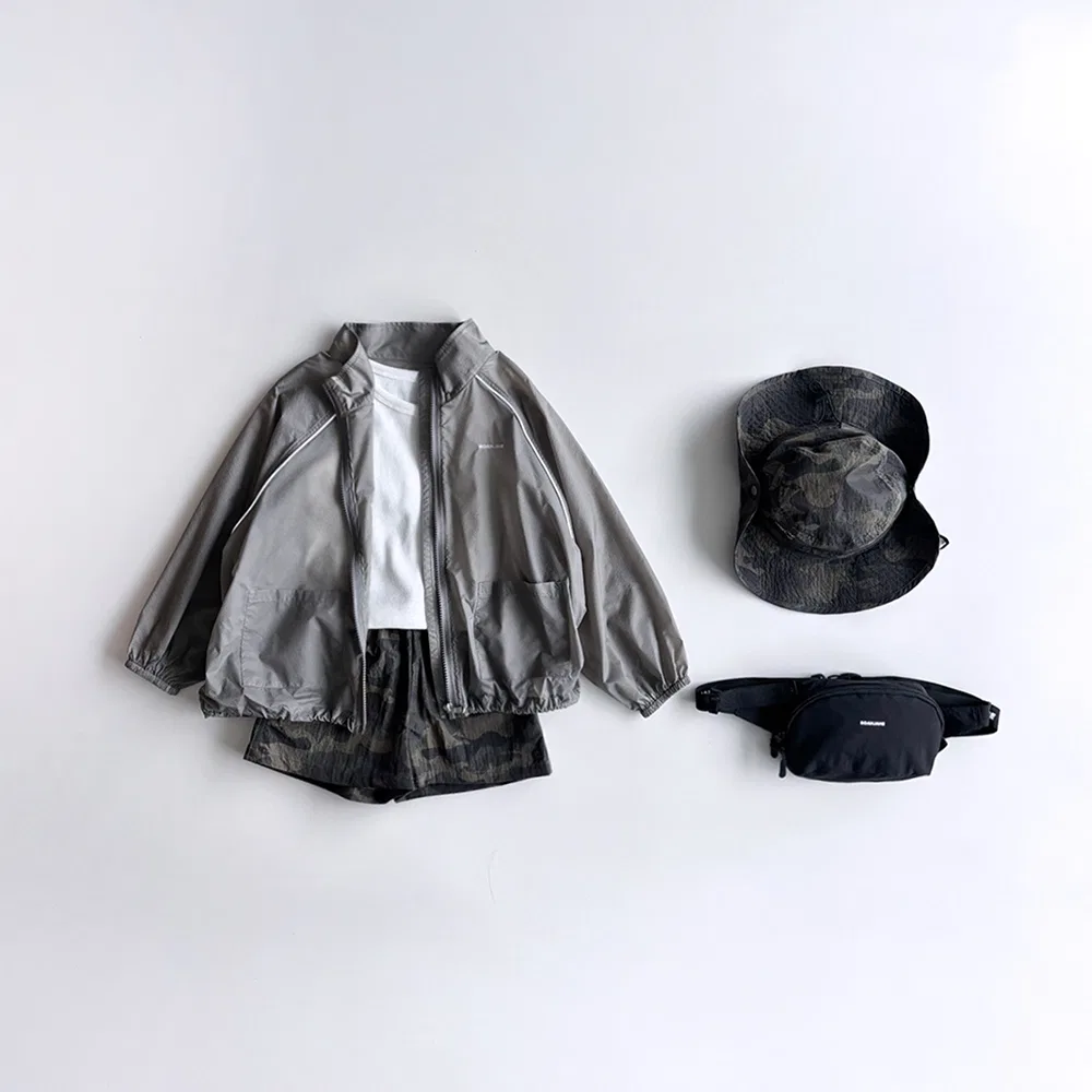Детский комплект Roanjane Hike Windbreaker + Fresh Camo Pants