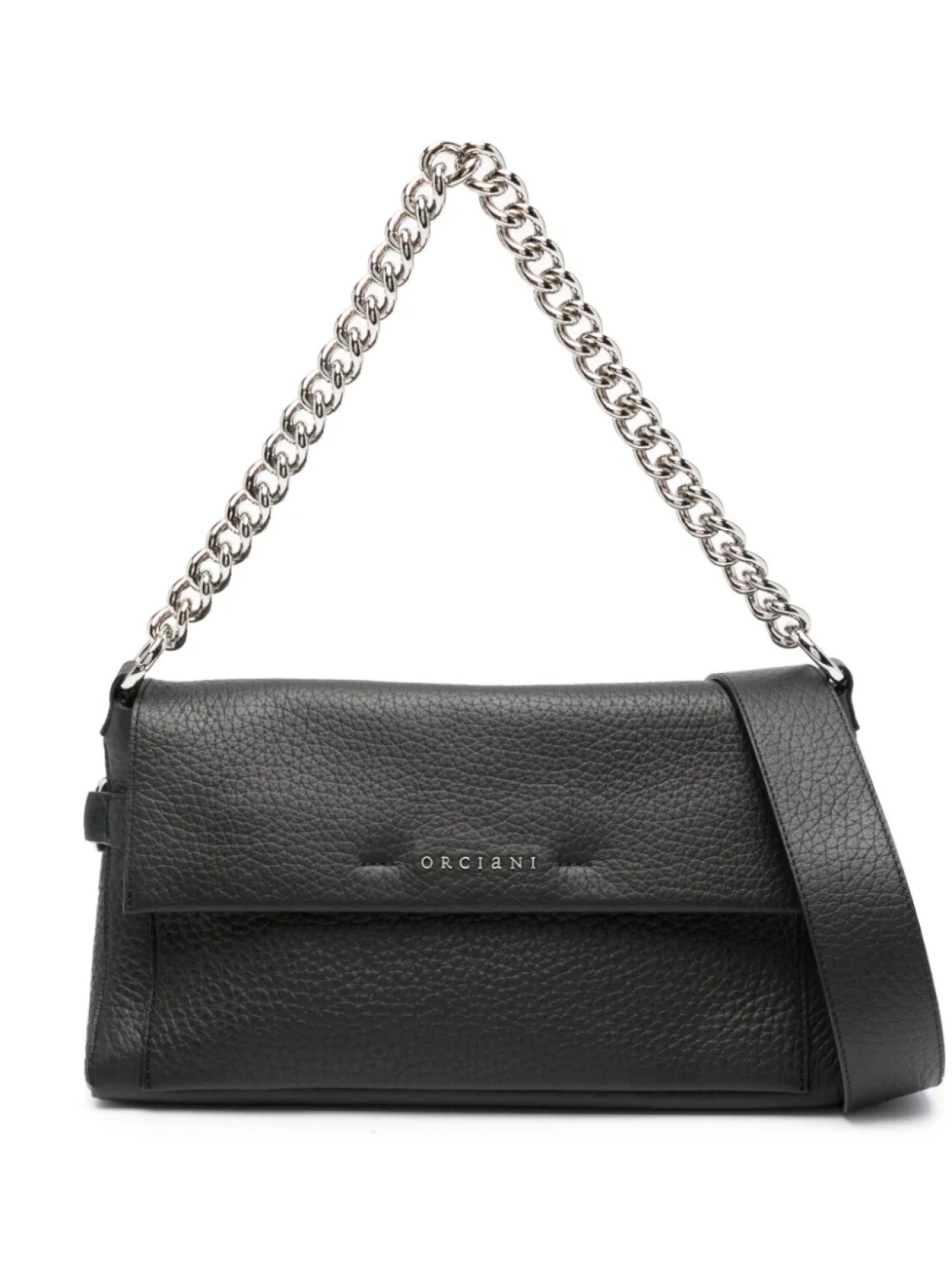 

Orciani сумка-тоут Missy Longuette с логотипом, черный