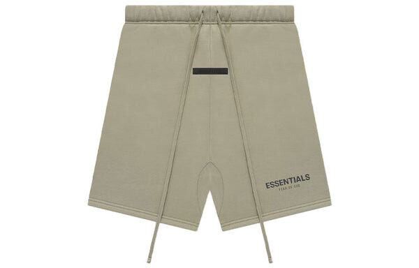 Шорты fw21 sweatshorts 'pistachio' Fear Of God Essentials, зеленый — фото 2